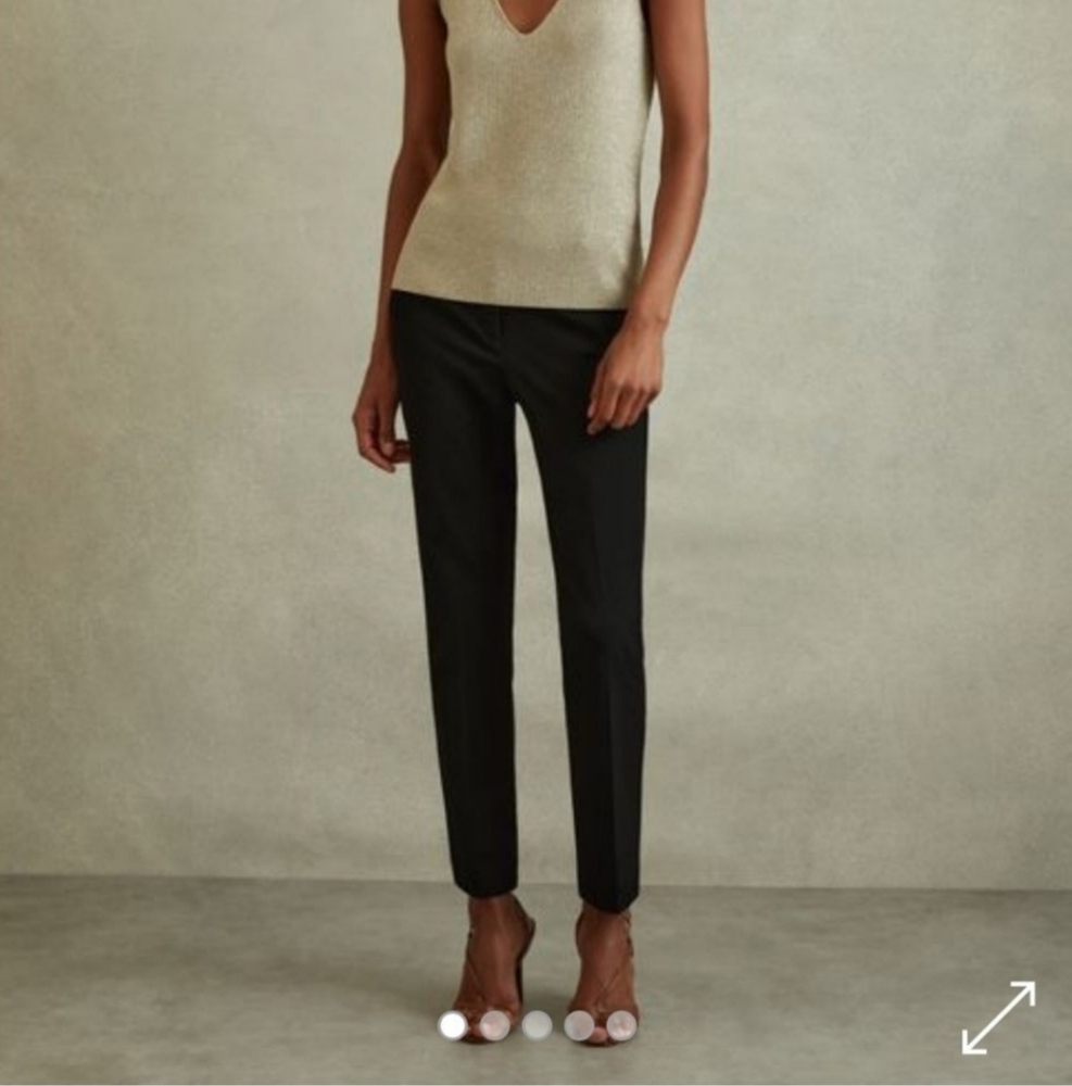 Reiss Black Trousers